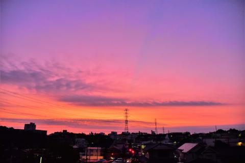キレイな朝焼け 朝日 注目の空の写真 ウェザーニュース