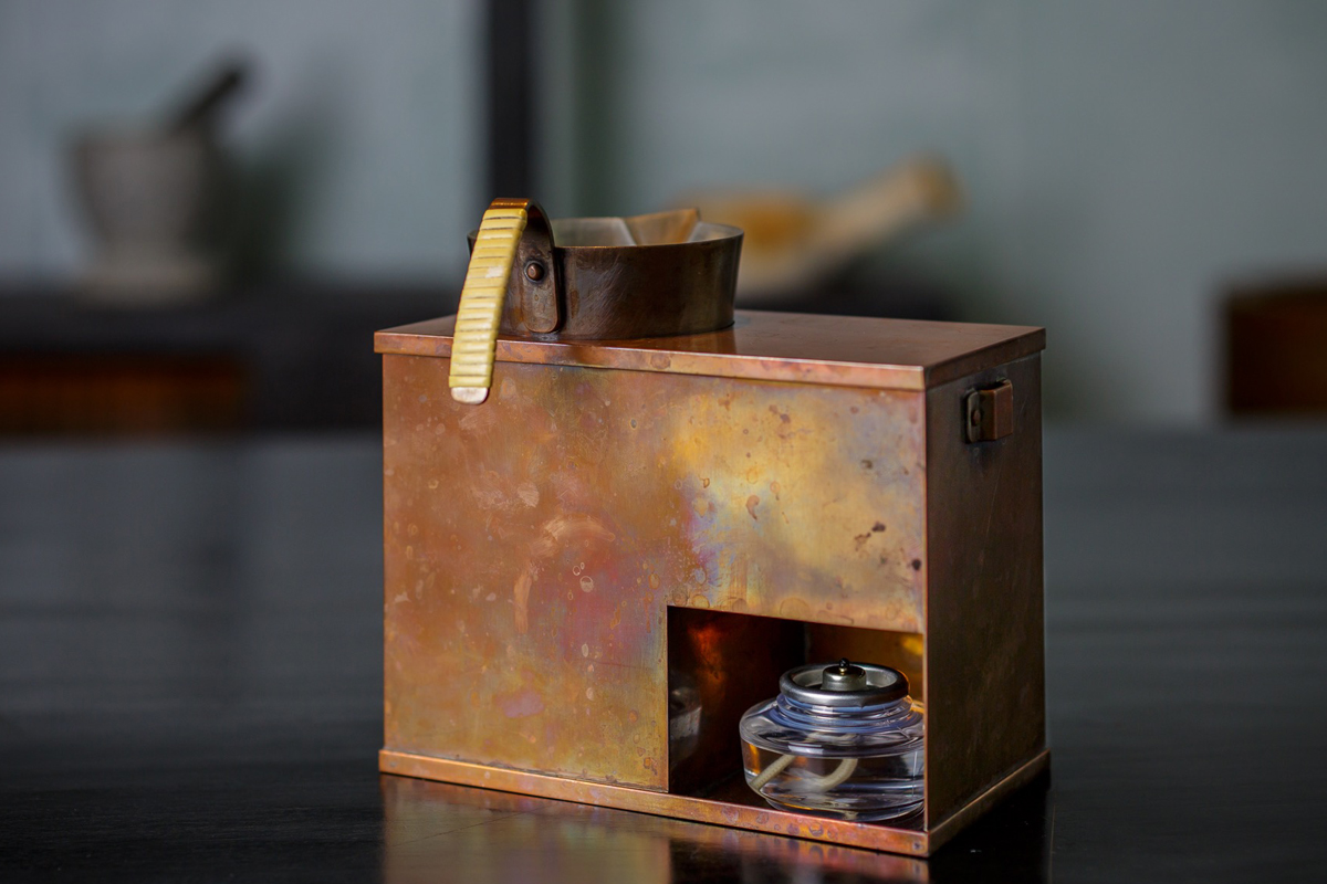 銅の酒燗器でお茶を愉しむ法 - 月刊SORA