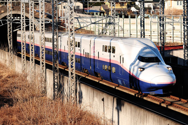 上越新幹線はトンネルが多い