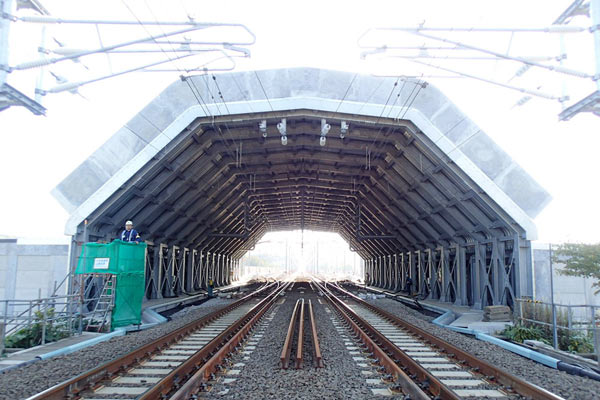 スノーシェルター（提供：JR北海道）