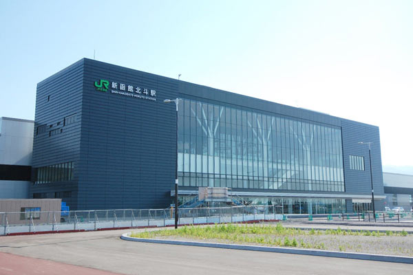 始発・終着駅になる新函館北斗駅（提供：JR北海道）