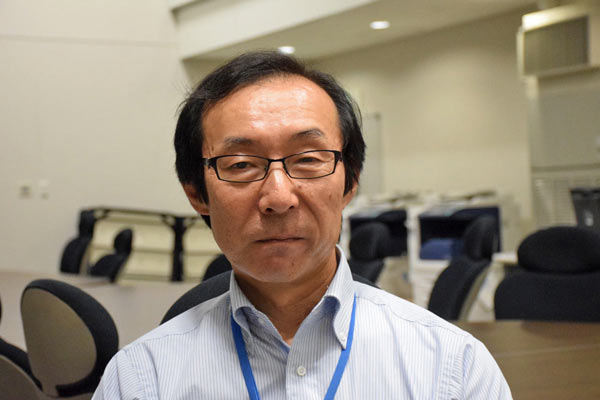 河川保全管理官の酒井義尚さん