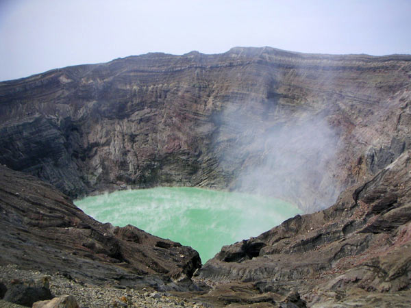 阿蘇山の中岳第一火口