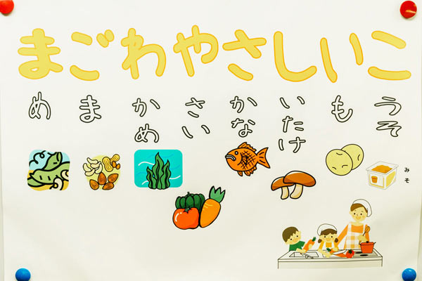 健康食の代表食材「まごはやさしいこ」