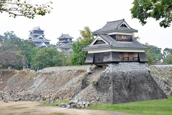深刻な被害を受けた熊本城