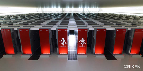 スーパーコンピュータの「京」