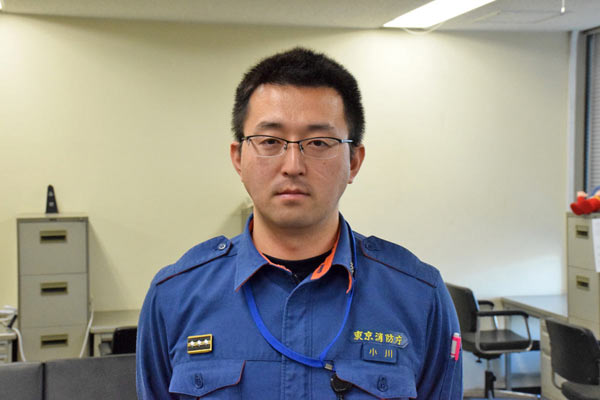 広報課の小川紘明さん