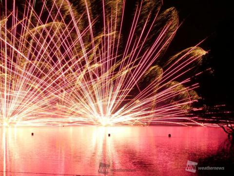 第24回りんどう湖花火大会の開催情報 ウェザーニュース