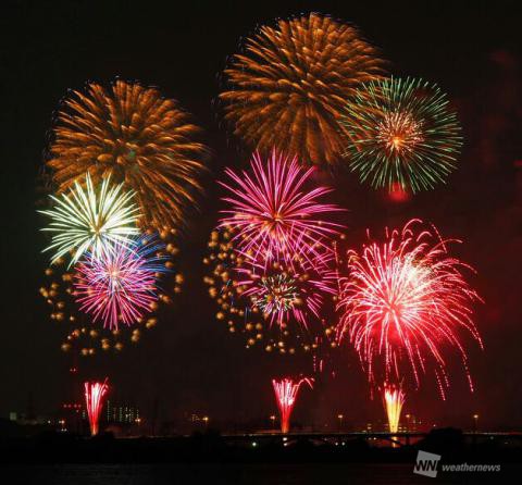 手賀沼花火大会18の開催情報 ウェザーニュース