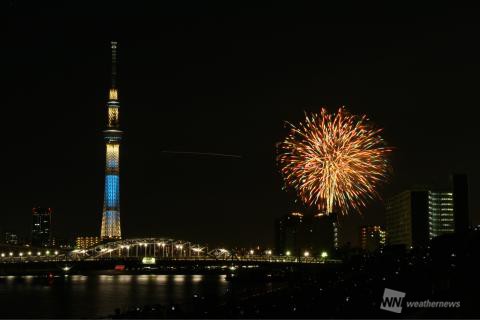花火大会の様子