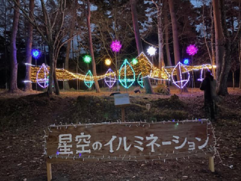 原村第1ペンションビレッジ入口広場 八ヶ岳美術館向 のイルミネーション情報 原村 星空のイルミネーション ウェザーニュース