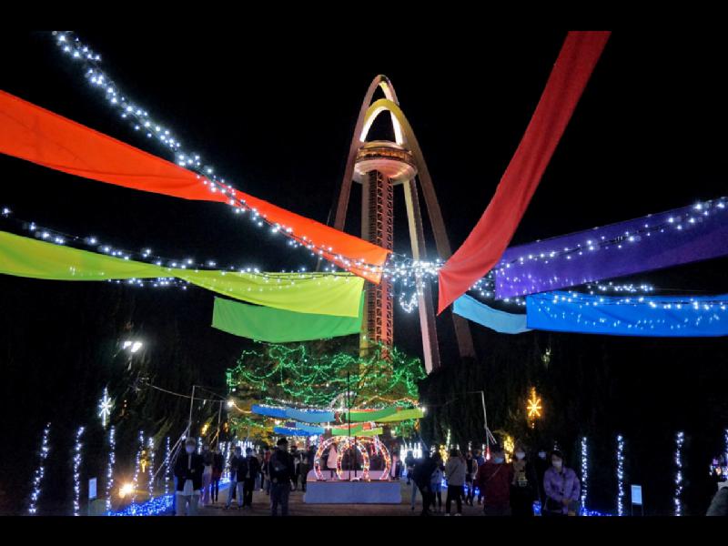 国営木曽三川公園138タワーパーク 138タワーパーク ニューイヤーイルミネーション ウェザーニュース