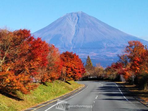 田貫湖周辺 静岡 の紅葉見頃情報 紅葉名所 紅葉ch ウェザーニュース