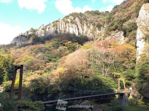 立久恵峡 島根 の紅葉見頃情報 紅葉名所 紅葉ch ウェザーニュース