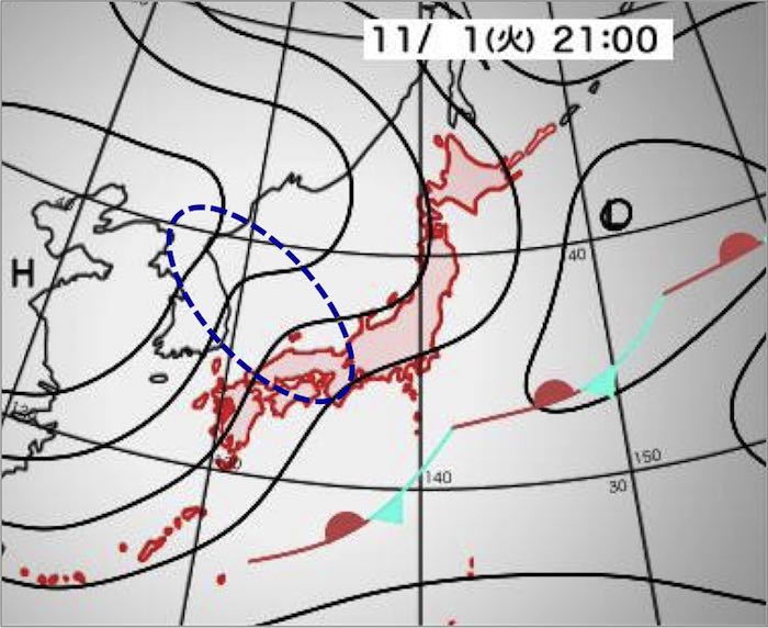 天気図も冬仕様 冬の厄介者 Jpcz 出現 ウェザーニュース