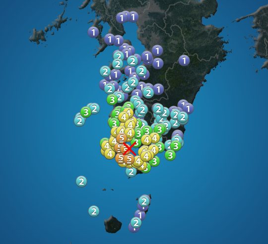鹿児島県で年ぶりの震度5強 津波なし ウェザーニュース