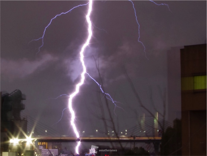 台風5号】離れたエリアでも激しい雨、関東も今夜にかけて雷雨注意