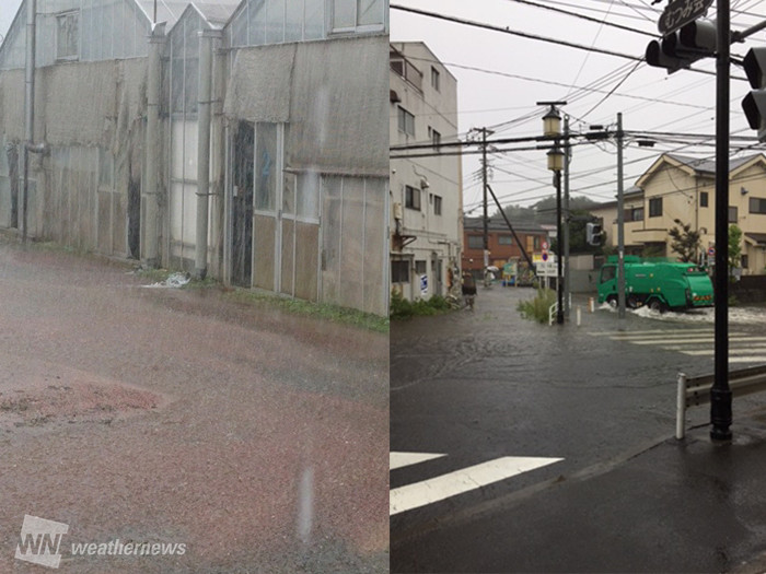 記録雨 練馬区付近で1時間に約100mmの猛烈な雨か 8 30 Kb Press
