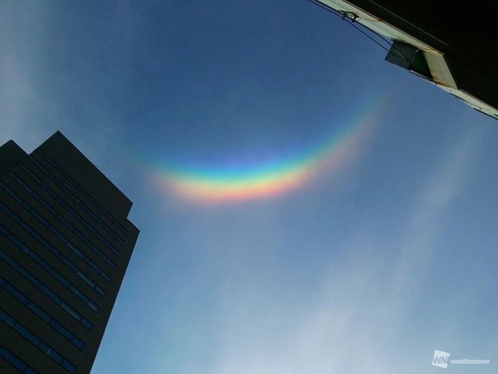 レア度で解説 めったに見られない虹色現象とは ウェザーニュース
