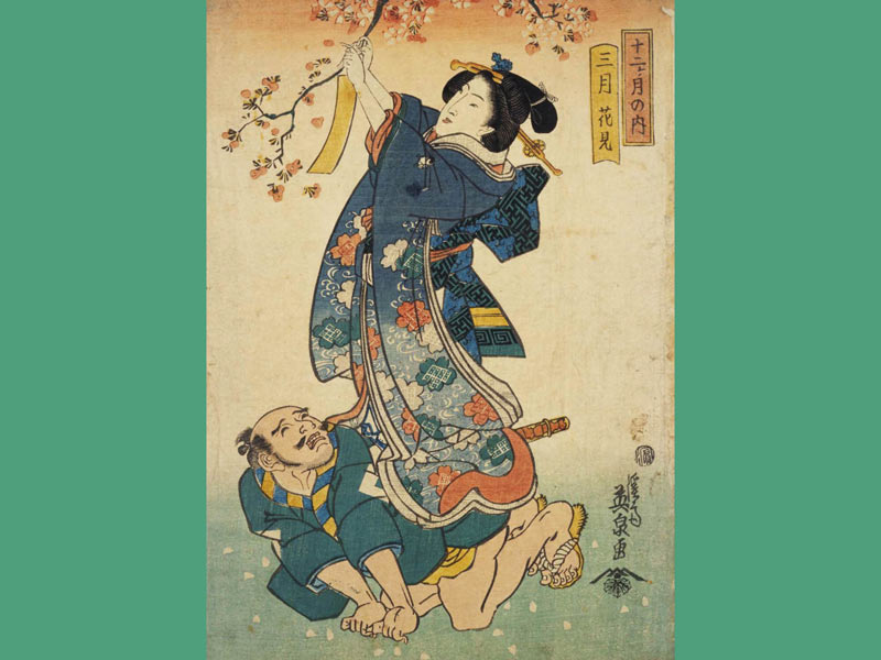 錦絵版 江戸のお花見 名所めぐり ウェザーニュース