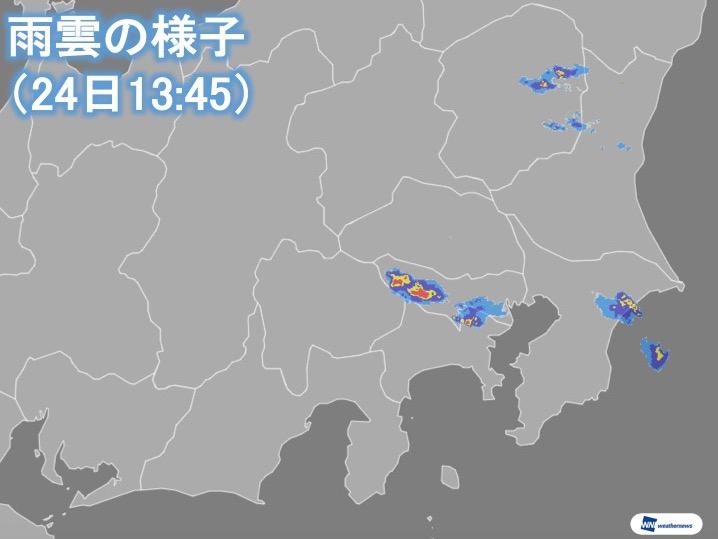 東京で大粒の雹を観測 今後は横浜も強雨や雷に警戒 ウェザーニュース