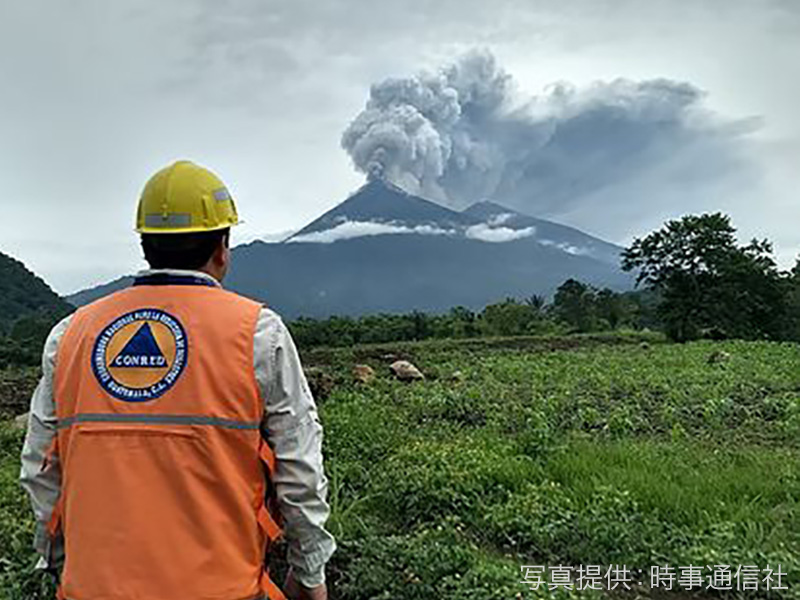 グアテマラの火山で大きな噴火 噴煙はm超も ウェザーニュース