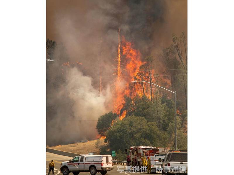 アメリカ カリフォルニア州で山火事継続 ウェザーニュース