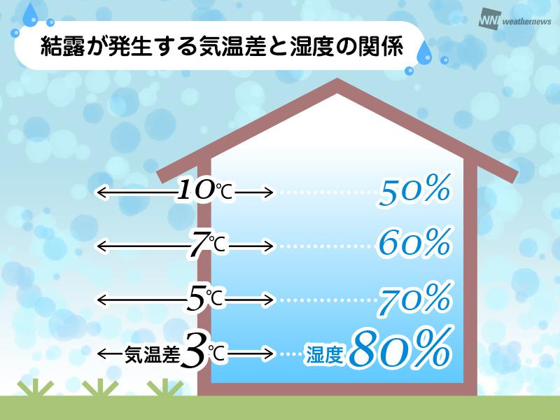 カビの原因である窓の結露 発生を防ぐ3つのポイントとは ウェザーニュース