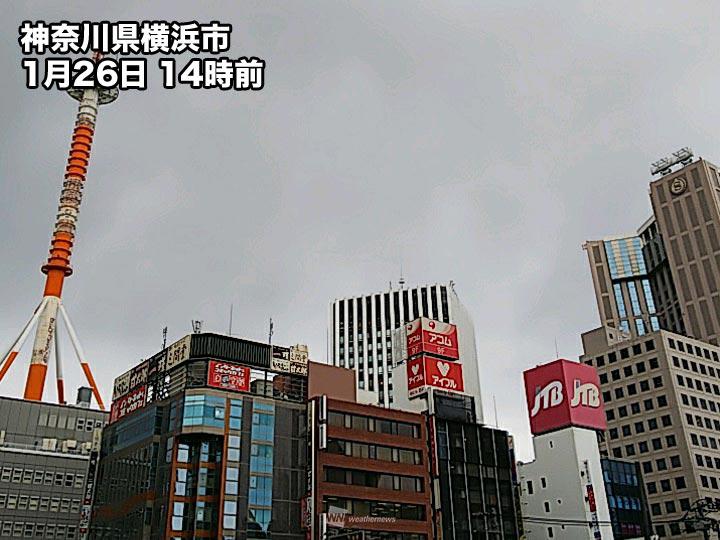 横浜で初雪 平年より19日遅く 昨冬より4日遅い観測 ウェザーニュース