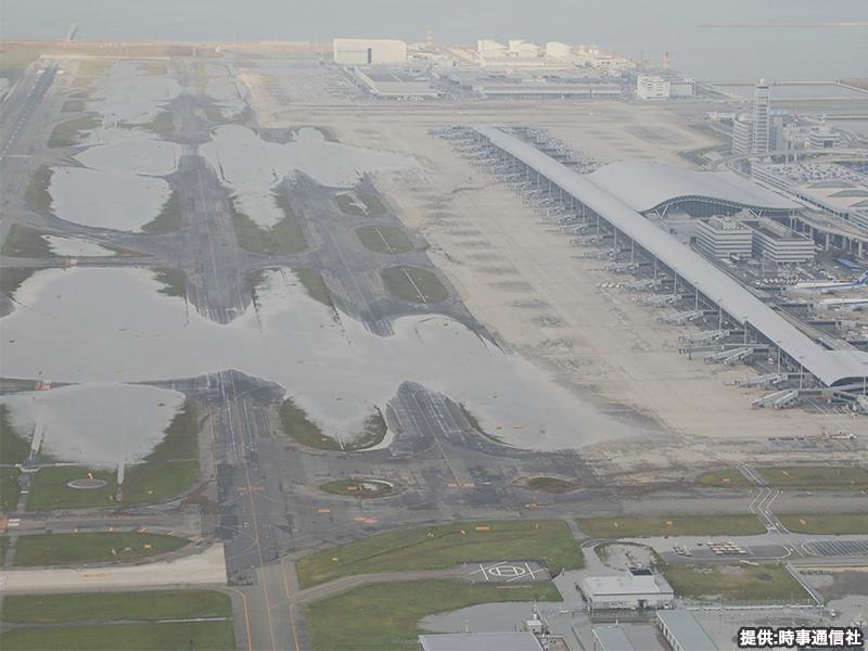 平成台風史 平成30年台風21号 高潮で関空水没 近畿のインフラに大ダメージ ウェザーニュース