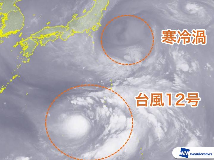 平成台風史⑨ 平成30年台風12号 逆走台風 東から西へ日本列島を縦断 ウェザーニュース