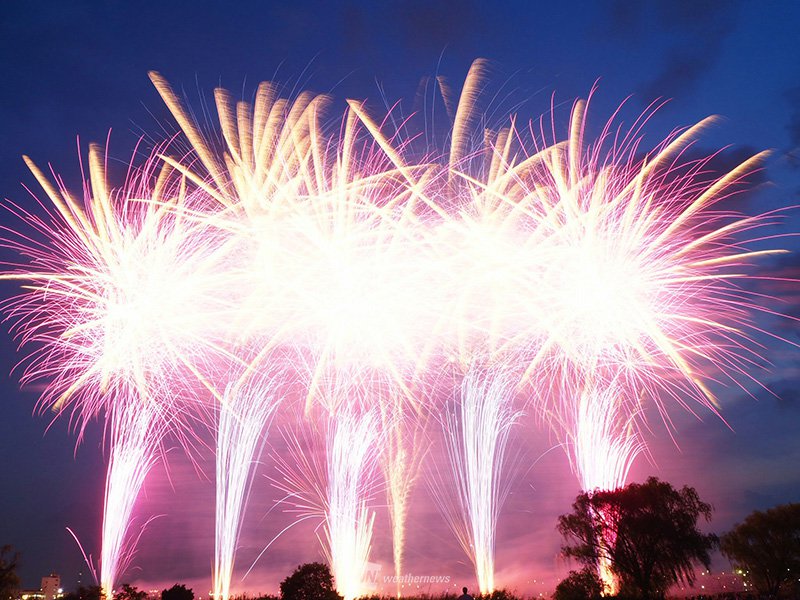 花火大会の天気 葛飾納涼花火大会 ウェザーニュース