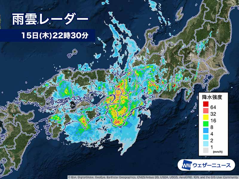 大阪 予報 レーダー 雨雲 11日も厳しい暑さ 多くの所で真夏日続く