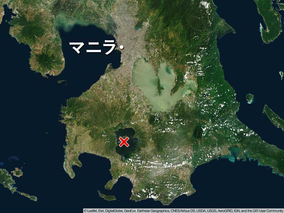 フィリピン マニラ近郊のタール火山で大きな噴火 噴煙は高度1万5000mに ウェザーニュース