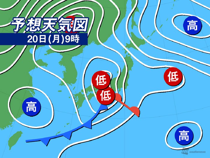 今日の天気 4月日 月 東京など太平洋側は強雨に注意 また雨の週明けに ウェザーニュース