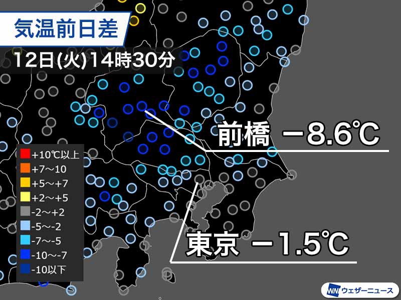 関東は昨日より気温低下 湿度高く蒸し暑さは残る ウェザーニュース