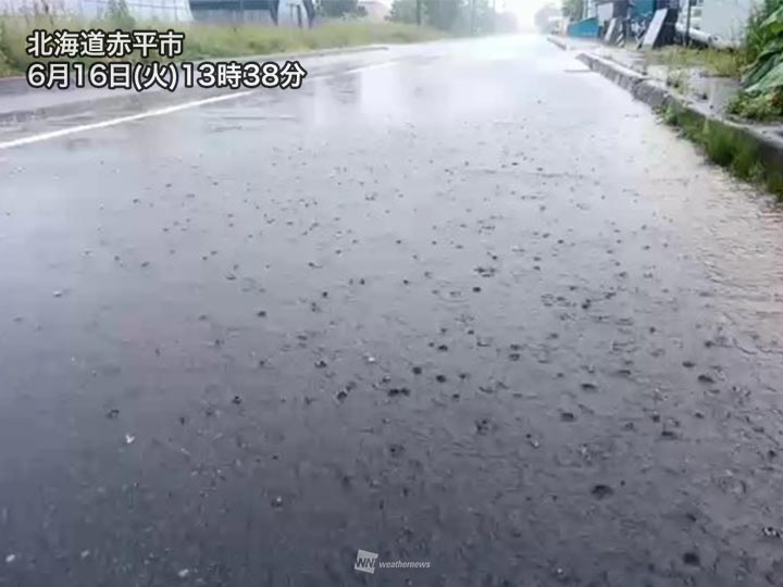 北海道は広い範囲で雷雨 東北は局地的な強い雨に ウェザーニュース