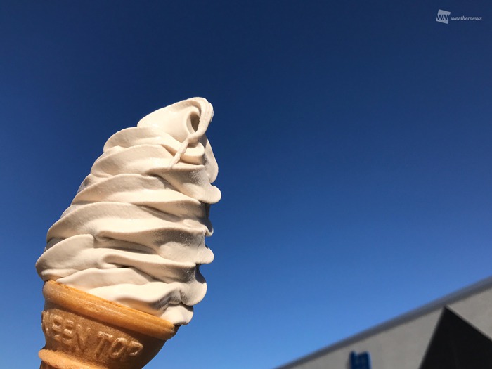 ソフトクリーム 味と暑さ 売れ行きのヒミツ ウェザーニュース
