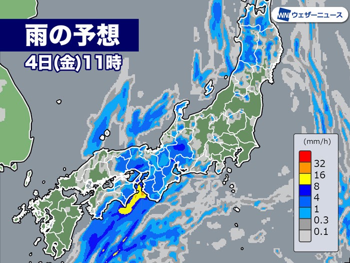 今日の天気 9月4日 金 関東 東京など は晴れて猛暑に 近畿など太平洋側は激しい雨に注意 ウェザーニュース
