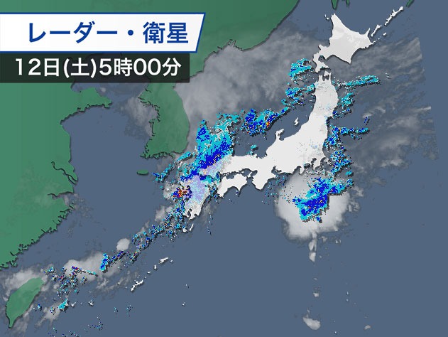 レーダー 雨雲 帯広 天気 日本全国の雨雲レーダーと各地の天気予報