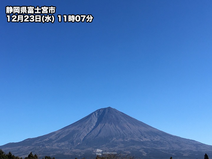 富士山 冠雪がほとんどない理由は ウェザーニュース