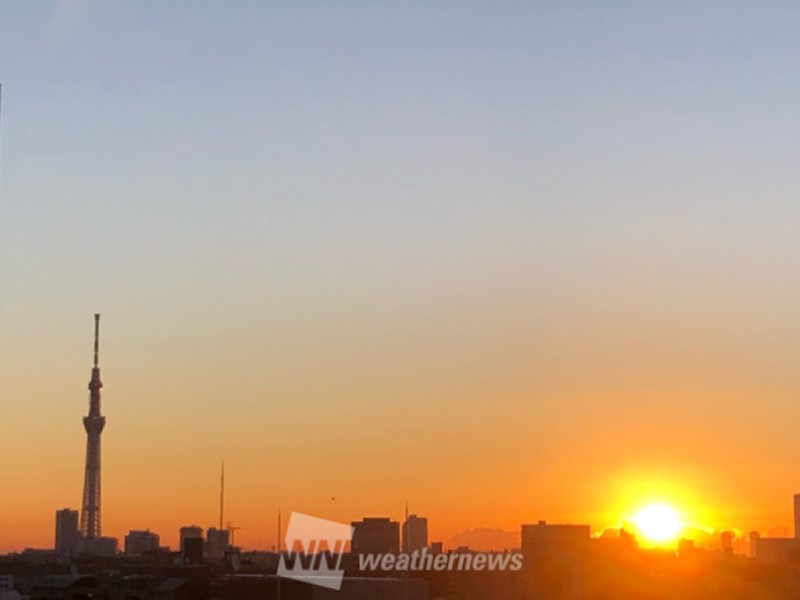 21年初日の出絶景写真特集 ウェザーニュース