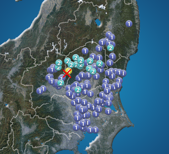 栃木県北部で地震発生 日光市で震度4 津波の心配なし ウェザーニュース