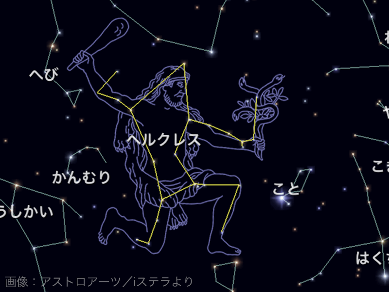 夜空に輝く星座 ウェザーニュース