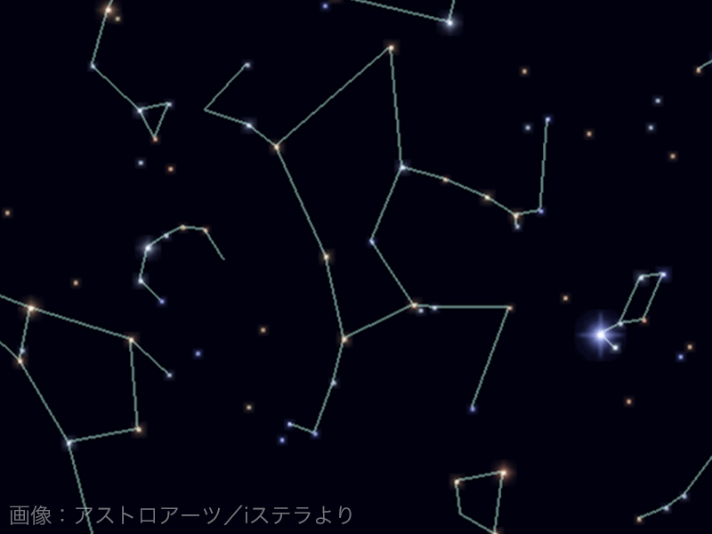 夜空に輝く星座 ウェザーニュース