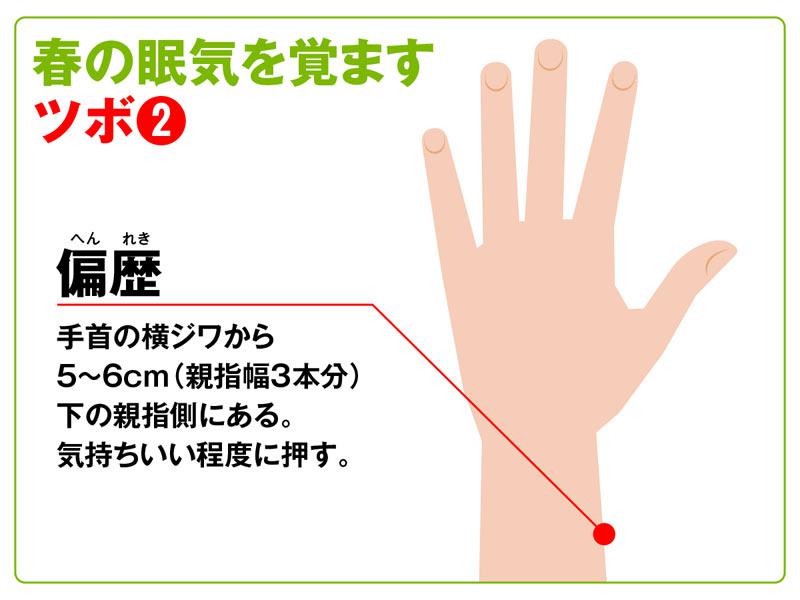 謎のツボ 春の眠気を覚ます、20秒のツボ押し4選 - ウェザーニュース