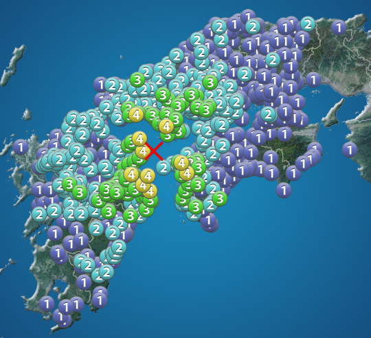 伊予灘でm5 1の地震 大分 山口 愛媛で震度4 津波の心配なし ウェザーニュース