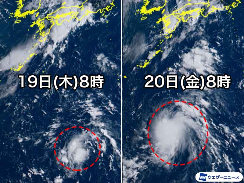 フィリピンの東で熱帯低気圧が発達 週末は沖縄に接近のおそれ ウェザーニュース