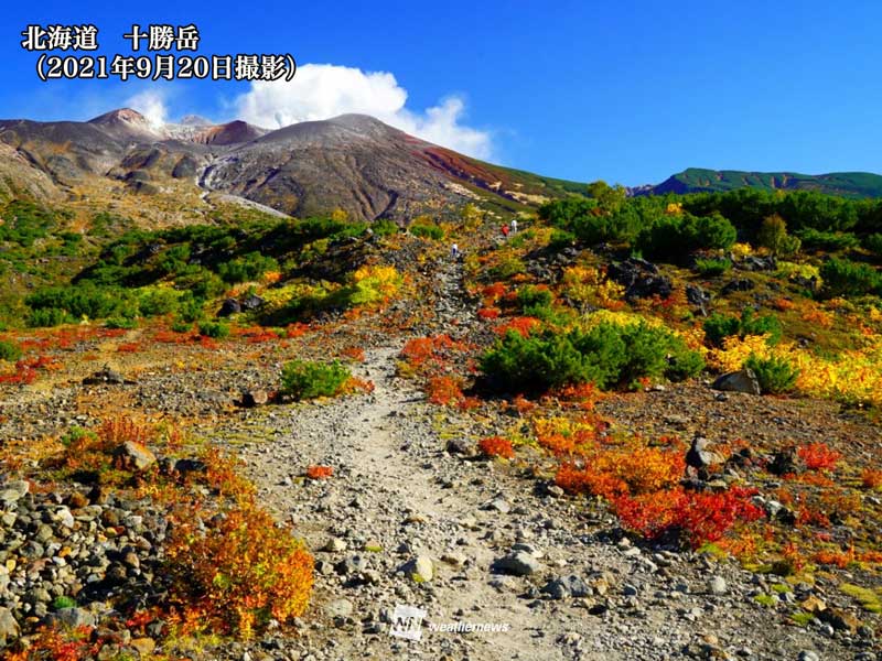 紅葉 北海道 大雪山や富山 立山室堂平などで見頃に ウェザーニュース