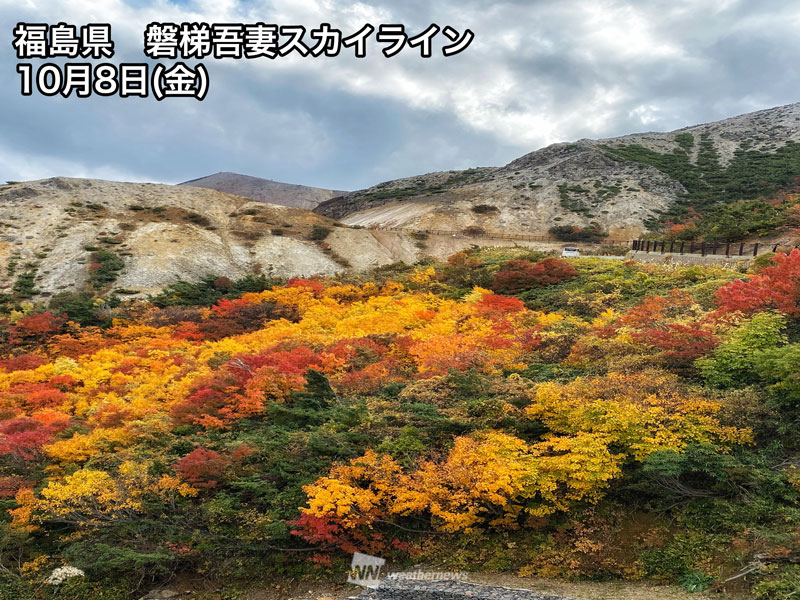 紅葉おすすめ情報 今週末は定山渓温泉や那須岳で見頃に ウェザーニュース